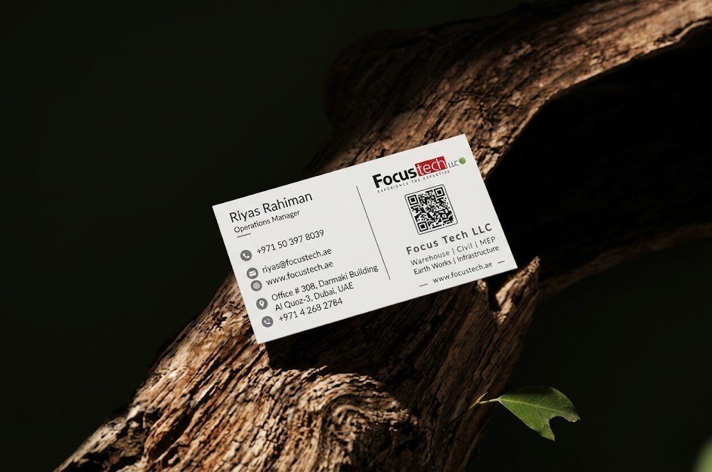 Business Card with QR Code